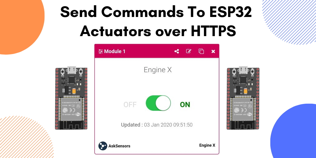 AskSensors : Control ESP32
