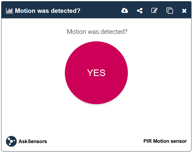 PIR Motion Sensor on